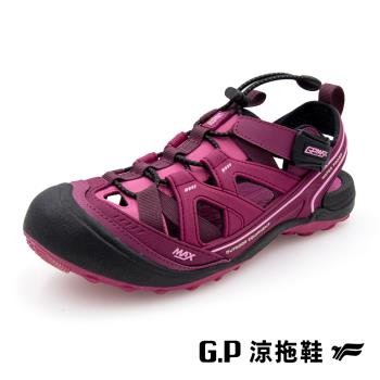 G.P 女款MAX戶外越野護趾鞋G3895W-酒紅色(SIZE:35-39 共三色) GP