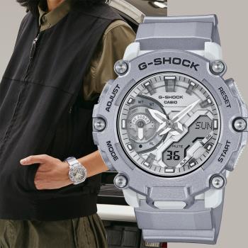 CASIO 卡西歐 G-SHOCK 科幻未來金屬色手錶(GA-2200FF-8A)