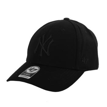 NEW ERA - 洋基NY 黑繡線第47章 男性棒球帽(黑)