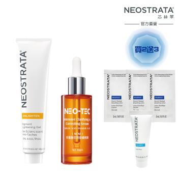 NeoStrata芯絲翠 果酸美白凝膠(效期:2025/1/31)+NEO-TEC多重酸抗痘煥膚精華
