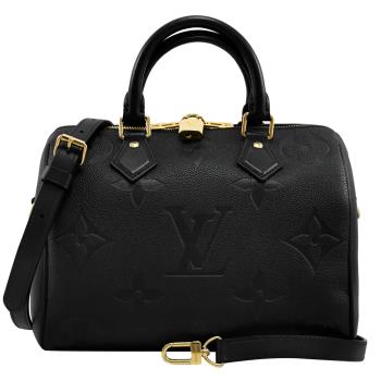 Louis Vuitton LV M58951 SPEEDY BANDOULIERE 25 壓紋手提兩用波士頓包