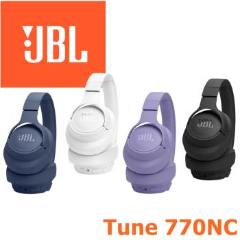 JBL Tune770NC 主動降噪真無線藍牙耳罩式耳機  支援快充 Pure Bass音效 專屬APP 4色 公司貨保固一年