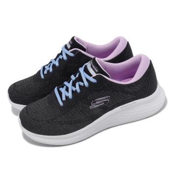 Skechers 休閒鞋 Skech-Lite Pro 寬楦 女鞋 黑 藍 紫 透氣 緩衝 運動鞋 150045WBKLV
