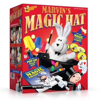 英國魔術專家Marvins Magic : 6歲掌握技巧 每個魔術師都需要的魔杖, 兔子和大禮帽 含影片和中文操作App MME003