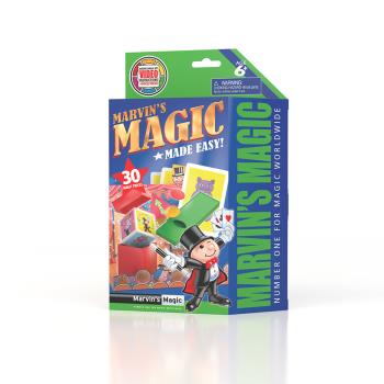 英國魔術專家Marvins Magic : 6歲掌握技巧 馬文的30個口袋魔術 第2套（綠）含影片和中文操作App MME3002