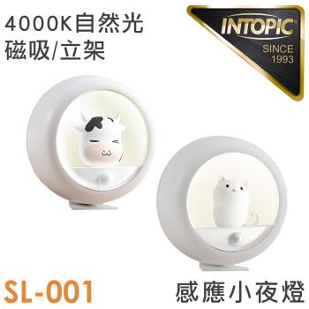 INTOPIC 充電式 感應小夜燈(GW-SL-001)