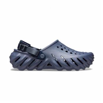 Crocs Echo Clog 男女 深藍 輕量 防水 波波克駱格 洞洞鞋 卡駱馳 布希鞋 涼拖鞋 2079374EA