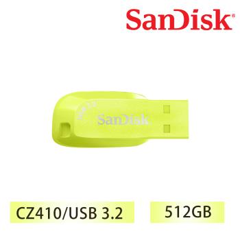 SanDisk CZ410 Ultra Shift USB3.2 512GB 高速隨身碟- 營火黃