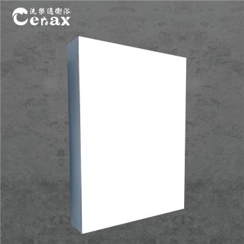 【CERAX 洗樂適衛浴】52CM不鏽鋼防水單面鏡櫃(三層置物空間)(未含安裝)