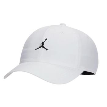 Nike 帽子 棒球帽 Jordan 輕薄 軟帽 白【運動世界】FD5185-100