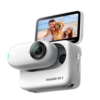 Insta360 GO 3 128G 拇指相機 攝影機 可翻轉螢幕 第一人稱視角 (GO3 公司貨)