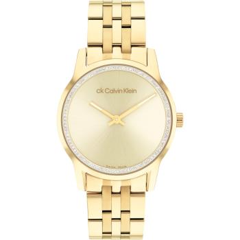 Calvin Klein 凱文克萊 CK 瑞士製晶鑽女錶-32mm 25000021