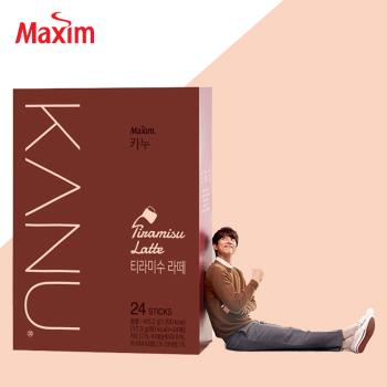 【Maxim】 KANU 提拉米蘇拿鐵咖啡(17.3gx24入)