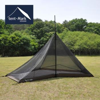 【日本tent-Mark DESIGNS】馬戲團TC BIG帳篷半內帳(附地布 四人透氣內帳)