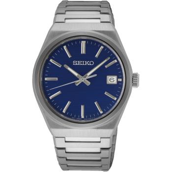 SEIKO 精工 CS系列經典大三針時尚腕錶/藍/38.5mm(6N52-00H0B/SUR555P1)SK003