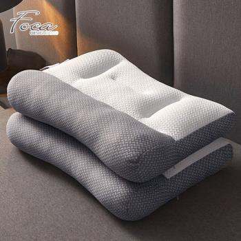 【FOCA】日本暢銷 可水洗立體釋壓牽引太空枕(一入)