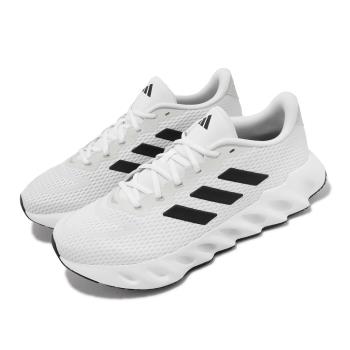 adidas 慢跑鞋 Switch Run M 男鞋 白 黑 微增高 緩衝 運動鞋 愛迪達 IF5719