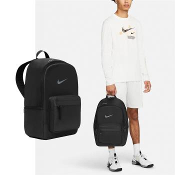 Nike 包包 Heritage 男女款 黑 灰 後背包 雙肩包 筆電包 書包 大學包 DN3592-010