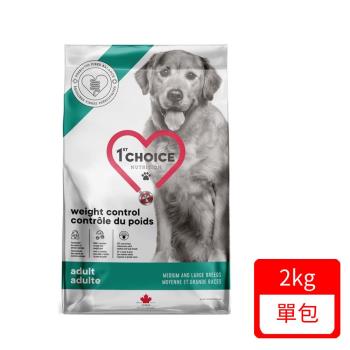 1stChoice 瑪丁-低過敏中大型成犬減重配方(雞肉+燕麥+糙米) 2Kg (下標數量2+贈神仙磚)