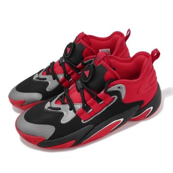 adidas 籃球鞋 BYW Select 男鞋 黑 紅 MARVEL 蟻人 魔鬼氈 運動鞋 愛迪達 IF0006