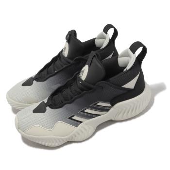 adidas 籃球鞋 Court Vision 3 男鞋 黑 灰 抗扭 緩衝 支撐 運動鞋 愛迪達 H67756