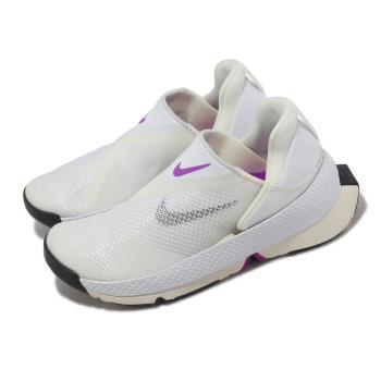Nike 休閒鞋 Wmns Go Flyease 女鞋 白 全白 懶人鞋 易穿脫 DR5540-104