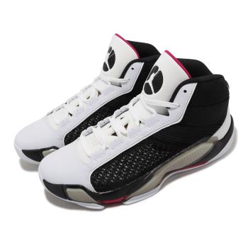 Nike 籃球鞋 Air Jordan XXXVIII PF 男鞋 白 黑 紅 支撐 運動鞋 喬丹 AJ38 DZ3355-106