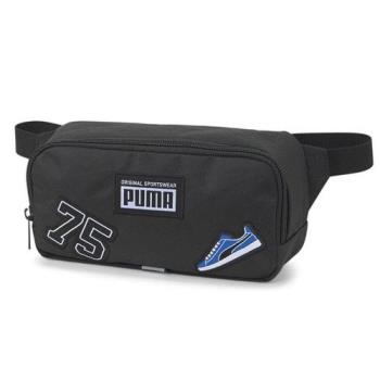 Puma 腰包 拼貼 黑【運動世界】07951501