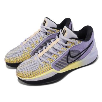 Nike 籃球鞋 Sabrina 1 EP 女鞋 男鞋 紫 黃 黑 WNBA 個人簽名球鞋 氣墊 Spark FQ3389-501