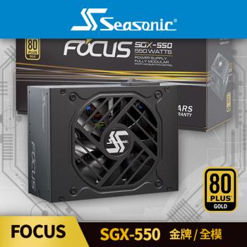 海韻 Seasonic FOCUS SGX 550 V2 金牌/全模 電源供應器