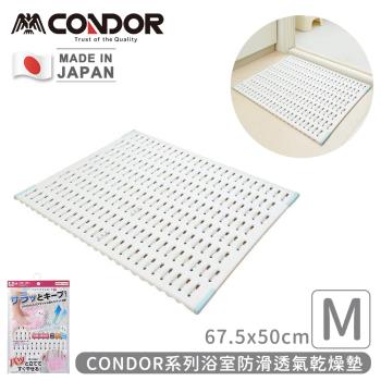 日本山崎 日本製CONDOR系列浴室防滑透氣乾燥墊M(67.5x50cm)
