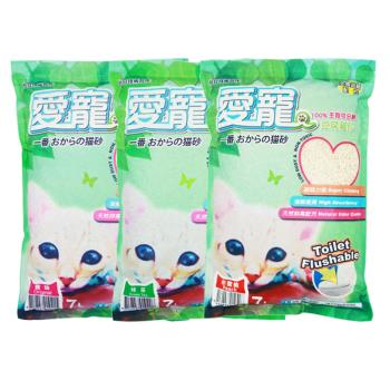【愛寵】豆腐貓砂7L/3.2kg-6入組