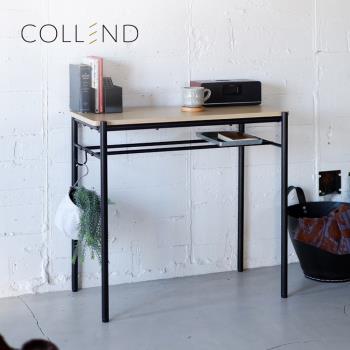 日本COLLEND IRON 鋼製窄型筆記型電腦桌-DIY