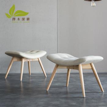 【擇木深耕】浮生月牙腳踏 椅凳 設計椅 造型椅