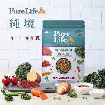 Pure Life 純境 澳洲無穀凍乾狗糧系列-成犬-澳洲袋鼠肉+凍乾8KG