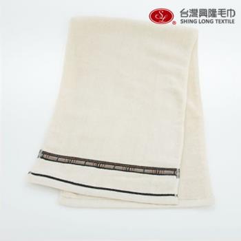 【台灣興隆毛巾】美國棉 低調奢華寬版型運動巾 單條組(2色可選)