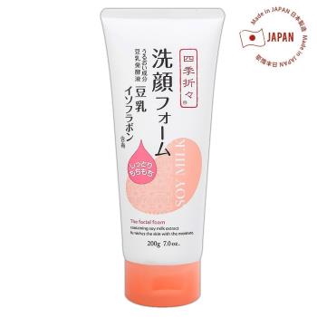 【免運】日本熊野豆乳美肌洗面乳200g x1條