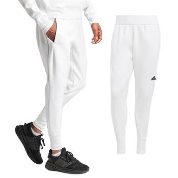 Adidas M Z.N.E. PR PT 男 白色 休閒 運動 彈性 舒適 排汗 錐型 長褲 IN5105