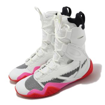 Nike 訓練鞋 Hyperko 2 SE 男鞋 白 粉紅 包覆 穩定 拳擊專用鞋 奧運配色 DJ4475-121