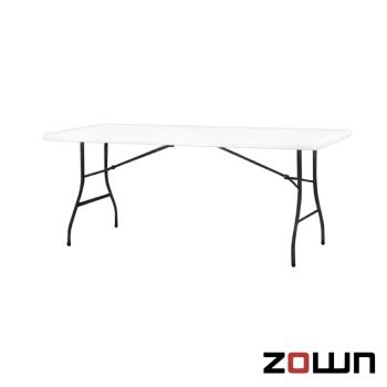 【ZOWN】Oskar150cm折疊桌 白x1入 (150x75.25x74.3 cm)