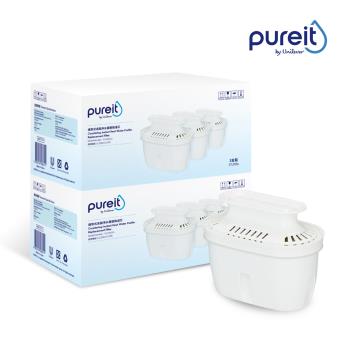 【Unilever 聯合利華】 Pureit 2.5L免安裝桌上型瞬熱濾淨飲水機CC3010濾芯6入組
