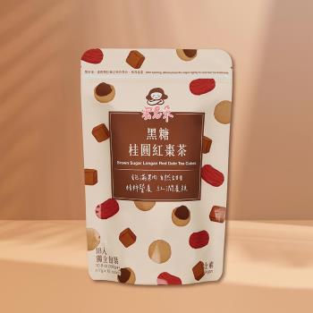 【蜜思朵】黑糖桂圓紅棗茶(17gx18入/袋)｜黑糖茶磚