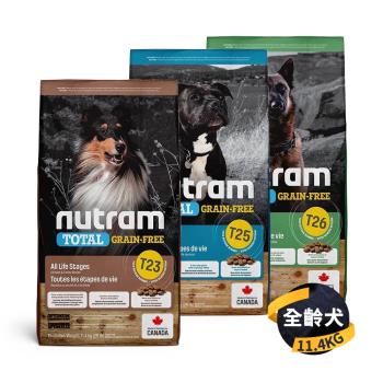 【紐頓 Nutram】無穀全能系列 狗飼料(T23/T25/T26) 11.4KG