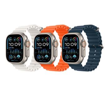 限時回饋樂透金4%▲Apple Watch Ultra 2  LTE 49mm 鈦金屬錶殼配海洋錶帶