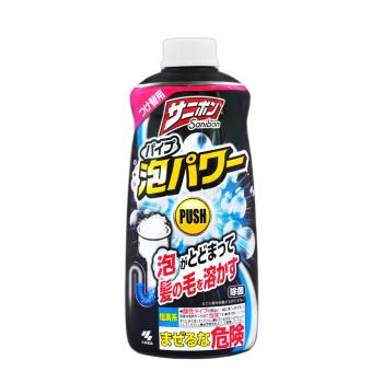 小林製藥 Incare 泡沫水管清潔疏通劑 補充瓶400ml*1入-日本境內版