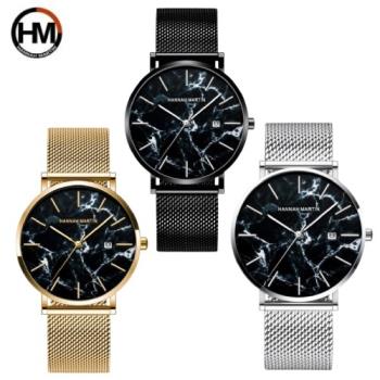 HANNAH-MARTIN 時尚簡約休閒米蘭帶腕錶 HM-1512
