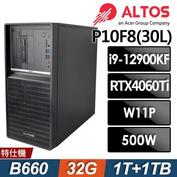Acer Altos P10F8 (i9-12900KF/32G/1TB+1TB SSD/RTX4060Ti-8G/W11P)
