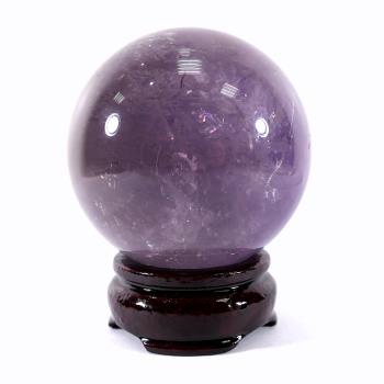 寶峻晶石館 紫水晶球 直徑7.2cm(ARS802)