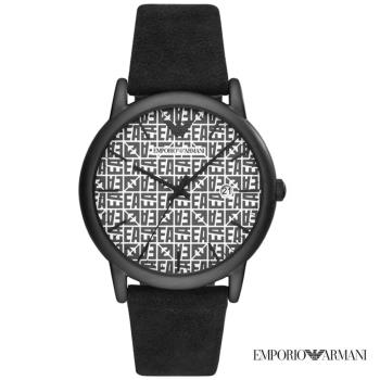 【EMPORIO ARMANI】品牌LOGO時尚手錶 (AR11274)