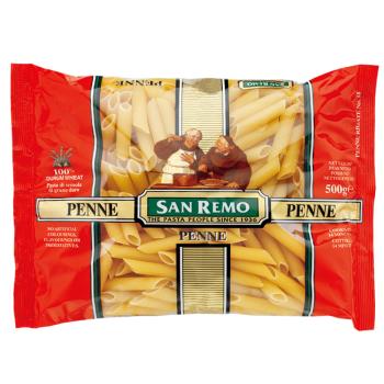 【美味大師】SAN REMO聖雷蒙義大利尖管麵(500g x 12包 / 箱)